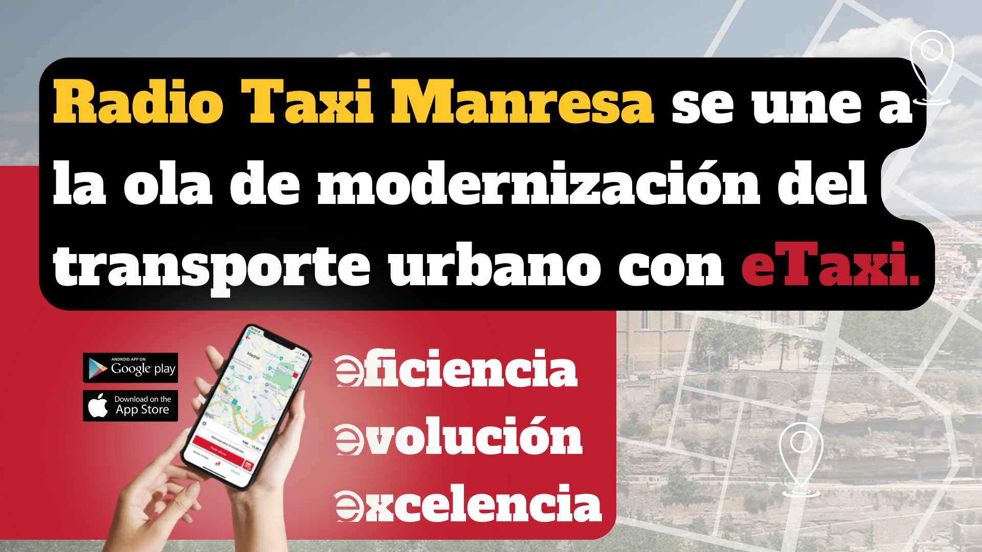 Radio Taxi Manresa se une a la ola de modernización del transporte urbano con su sistema de etaxi.